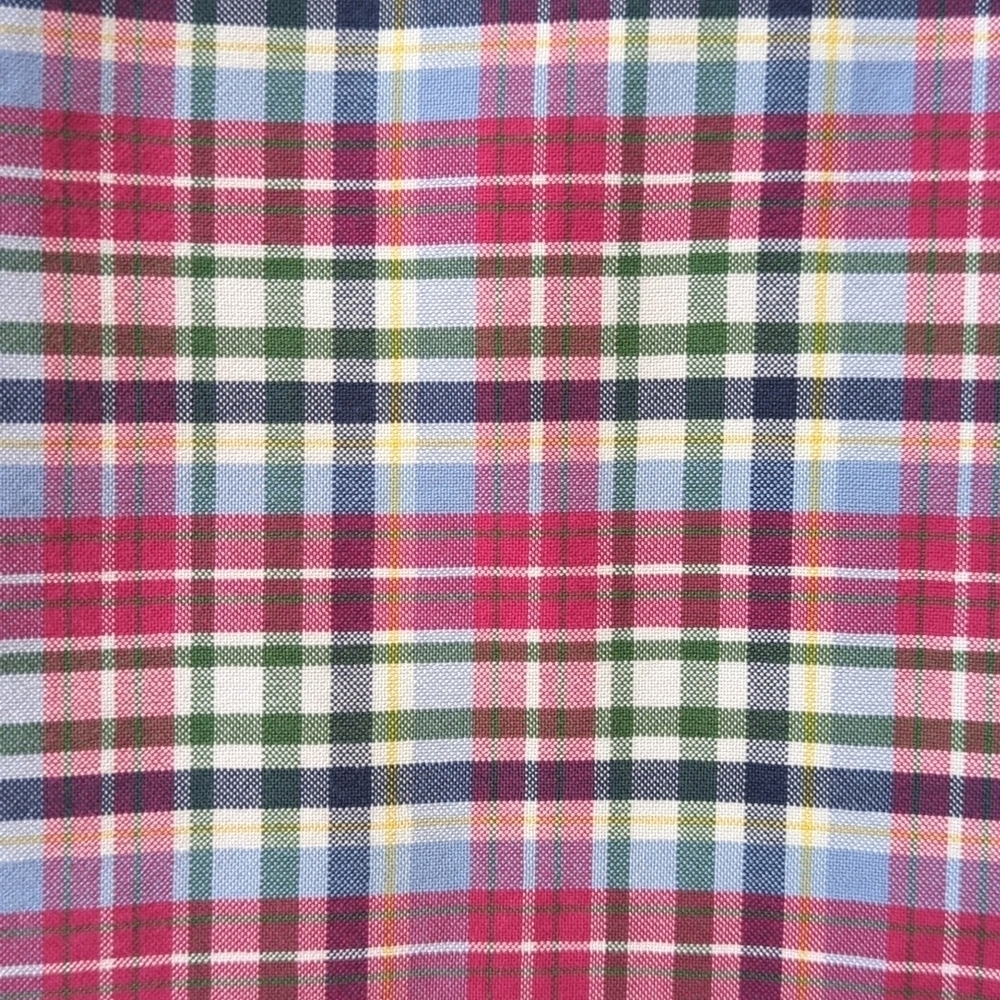Ralph Lauren Classic Preppy Plaid Long Sleeve Button Down Shirt Hot Pink XL - Picture 6 of 12